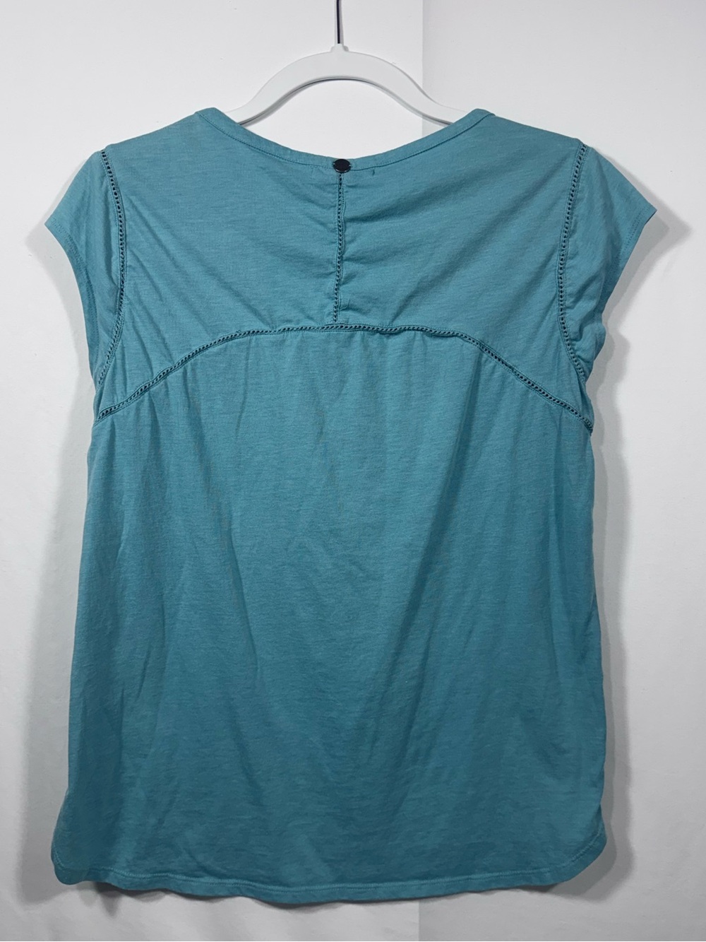 Prana Teal Short Sleeve Tee - Picture 2 of 4